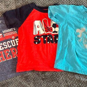 Set of Three 2T/24MO T-Shirts